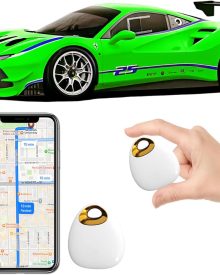 No Subscription No Sim Card GPS Tracker for Vehicles Mini GPS Tracker Compatible with iOS and Android Real Time Global Cars Pets or Keys