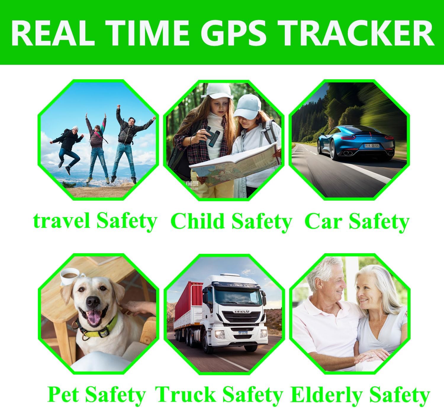 No Subscription No Sim Card GPS Tracker for Vehicles Mini GPS Tracker Compatible with iOS and Android Real Time Global Cars Pets or Keys - Image 2