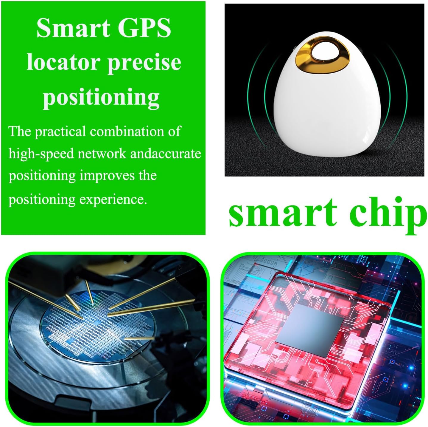 No Subscription No Sim Card GPS Tracker for Vehicles Mini GPS Tracker Compatible with iOS and Android Real Time Global Cars Pets or Keys - Image 3