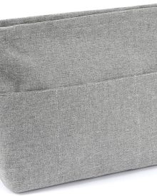 Purse Bag Organizer Insert with 13 Pockets, Handbag and Tote Bag Inside Shaper with Zipper